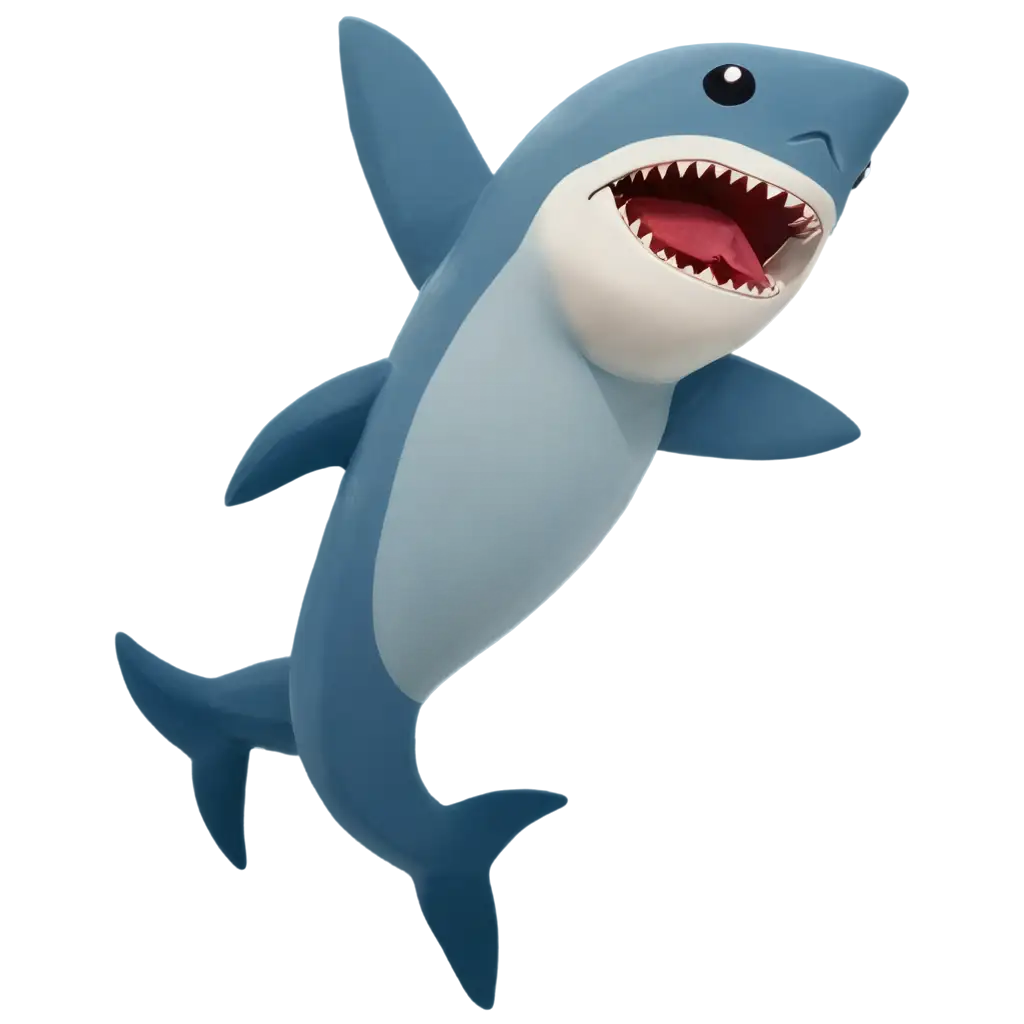 ThreePNG-Image-Usage-ScenariosLegged-Shark-Wearing-Blue-Nike-PNG-Image-for-Creative-Projects