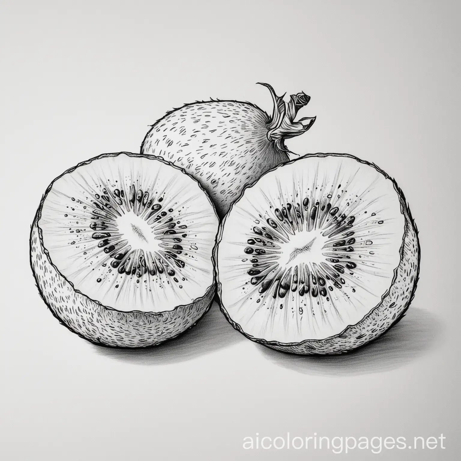 Kiwi-Fruit-Line-Art-Coloring-Page-on-White-Background