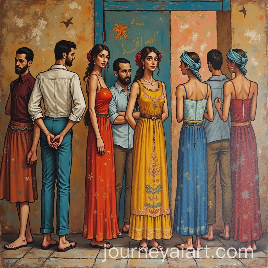 Vibrant-Depiction-of-Amman-Culture-Through-Art