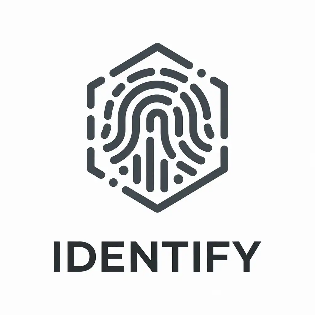 LOGO Design for ID Abstract Hexagonal Fingerprint with a Modern Touch for the Construction Industry