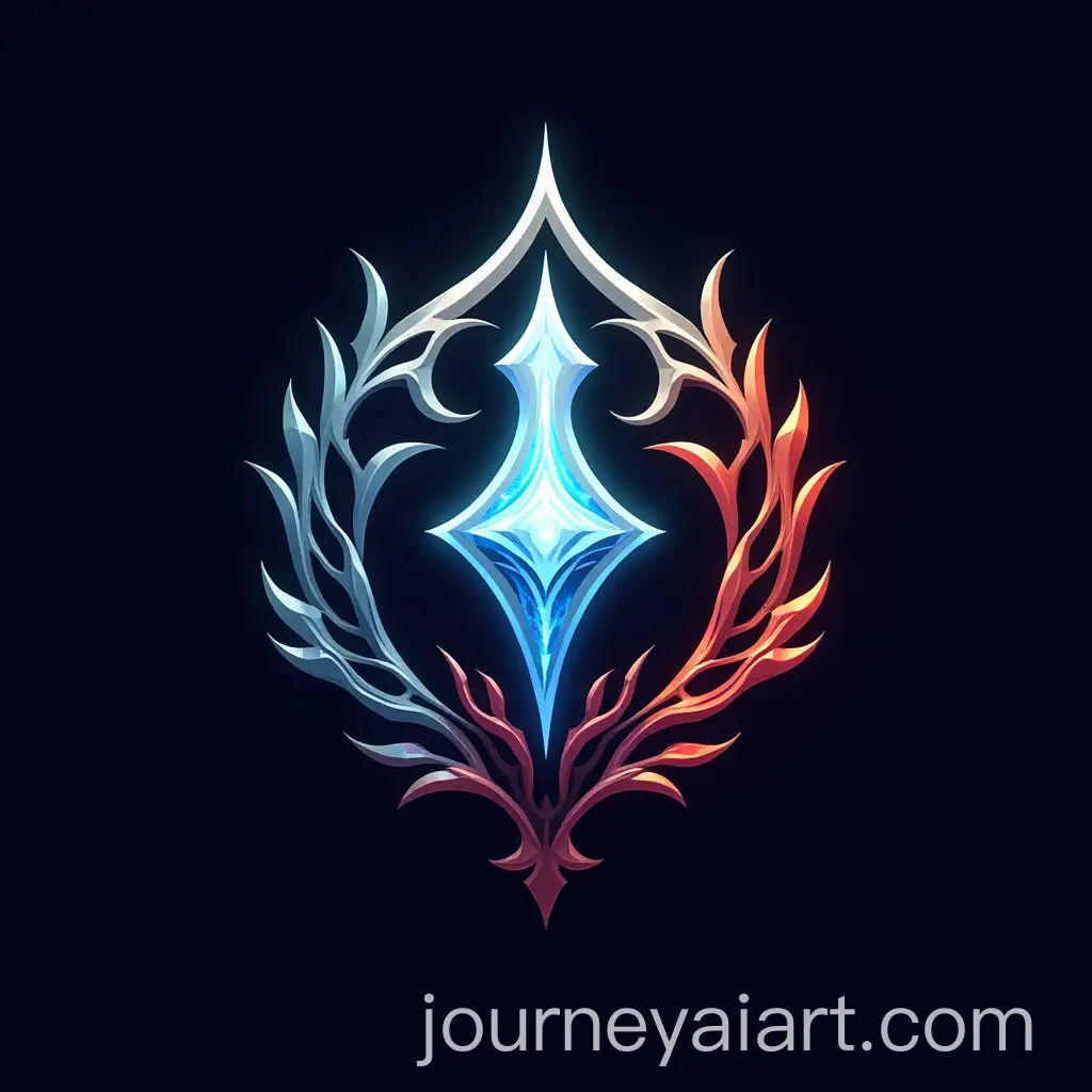 Stylized-Glowing-Crystal-Logo-with-Natural-Elements-and-Dynamic-Energy-Inspired-by-Genshin-Impact