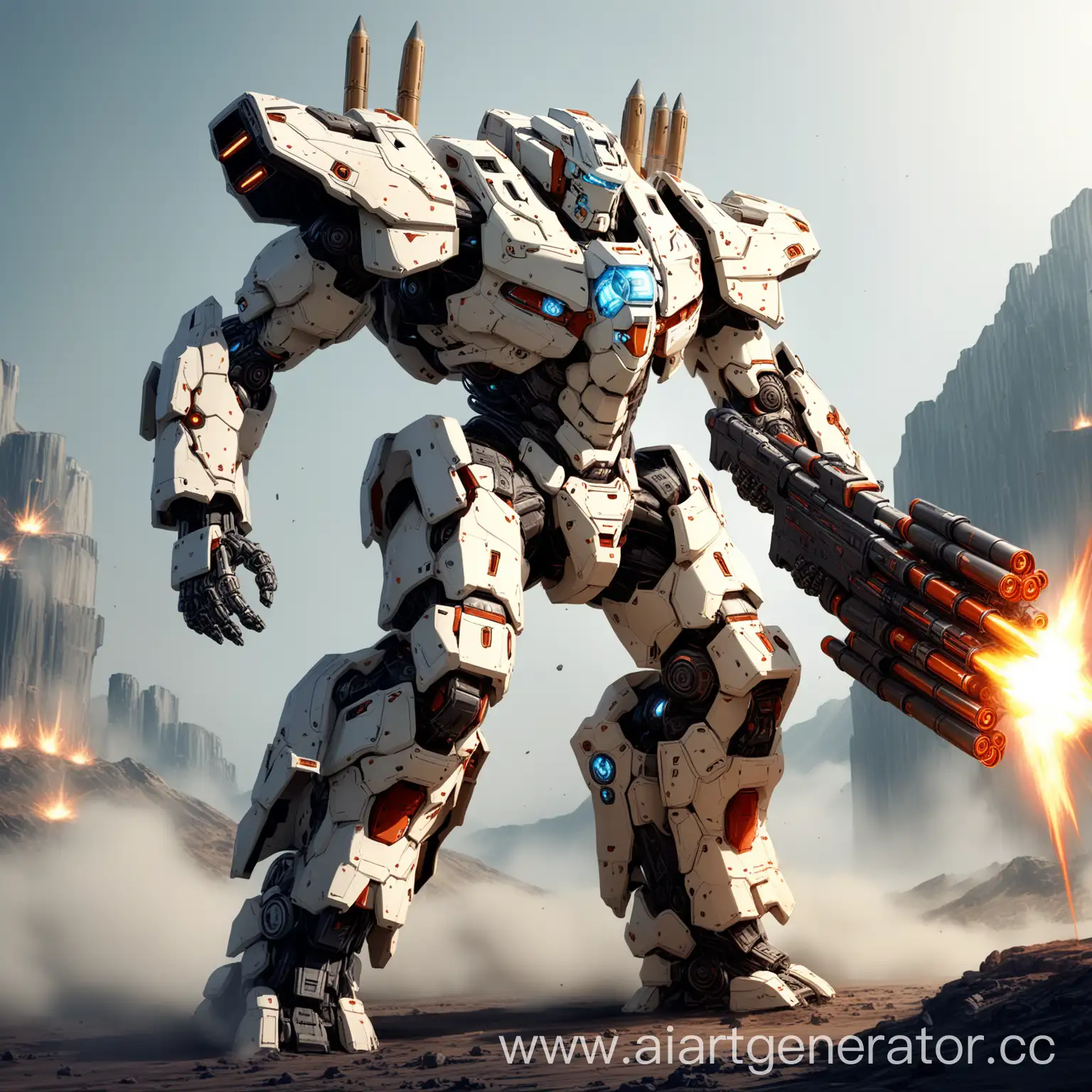 Battle-Titan-Mech-with-Heavy-Armor-and-Energy-Shield