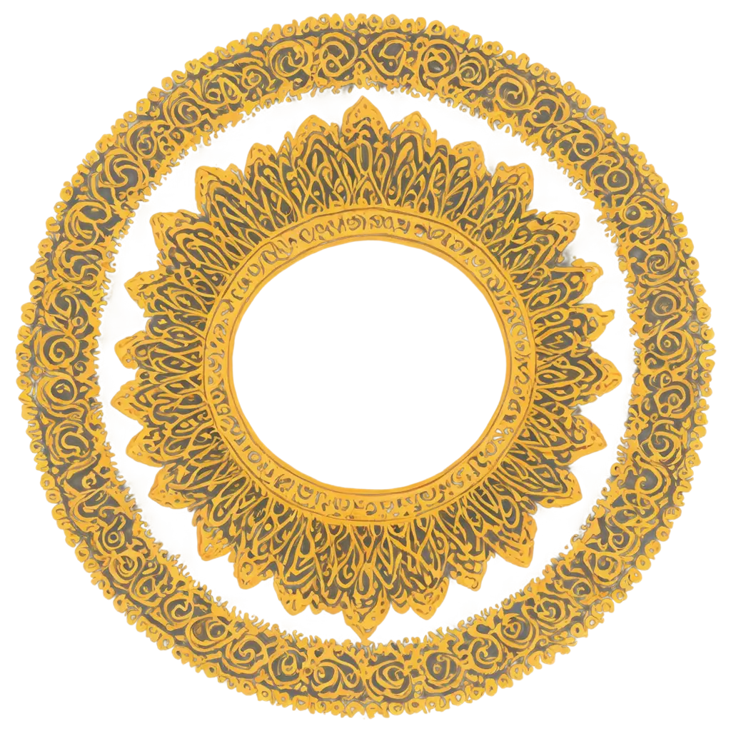 Stunning-Mandala-Art-in-Golden-Color-HighQuality-PNG-for-Creative-Use