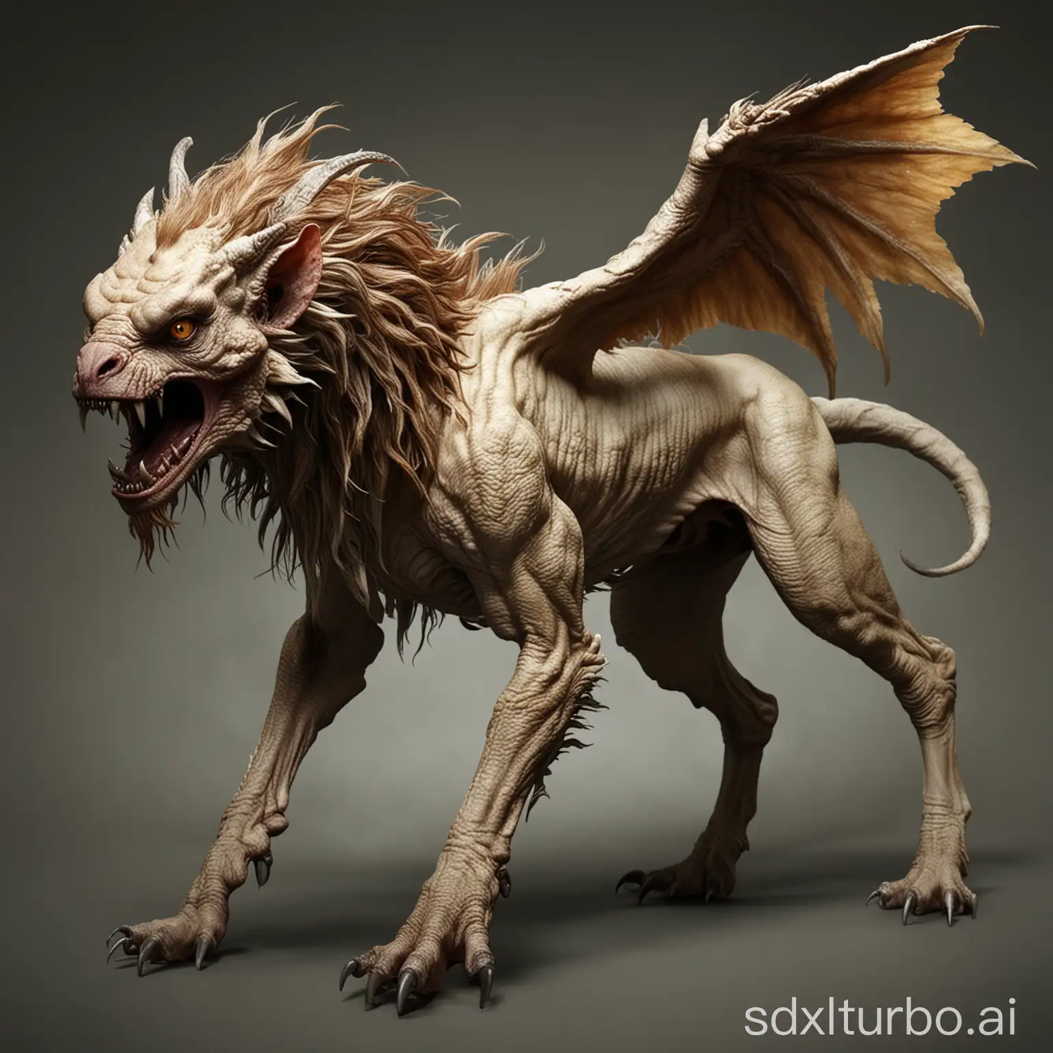 Chimera hybrid creature