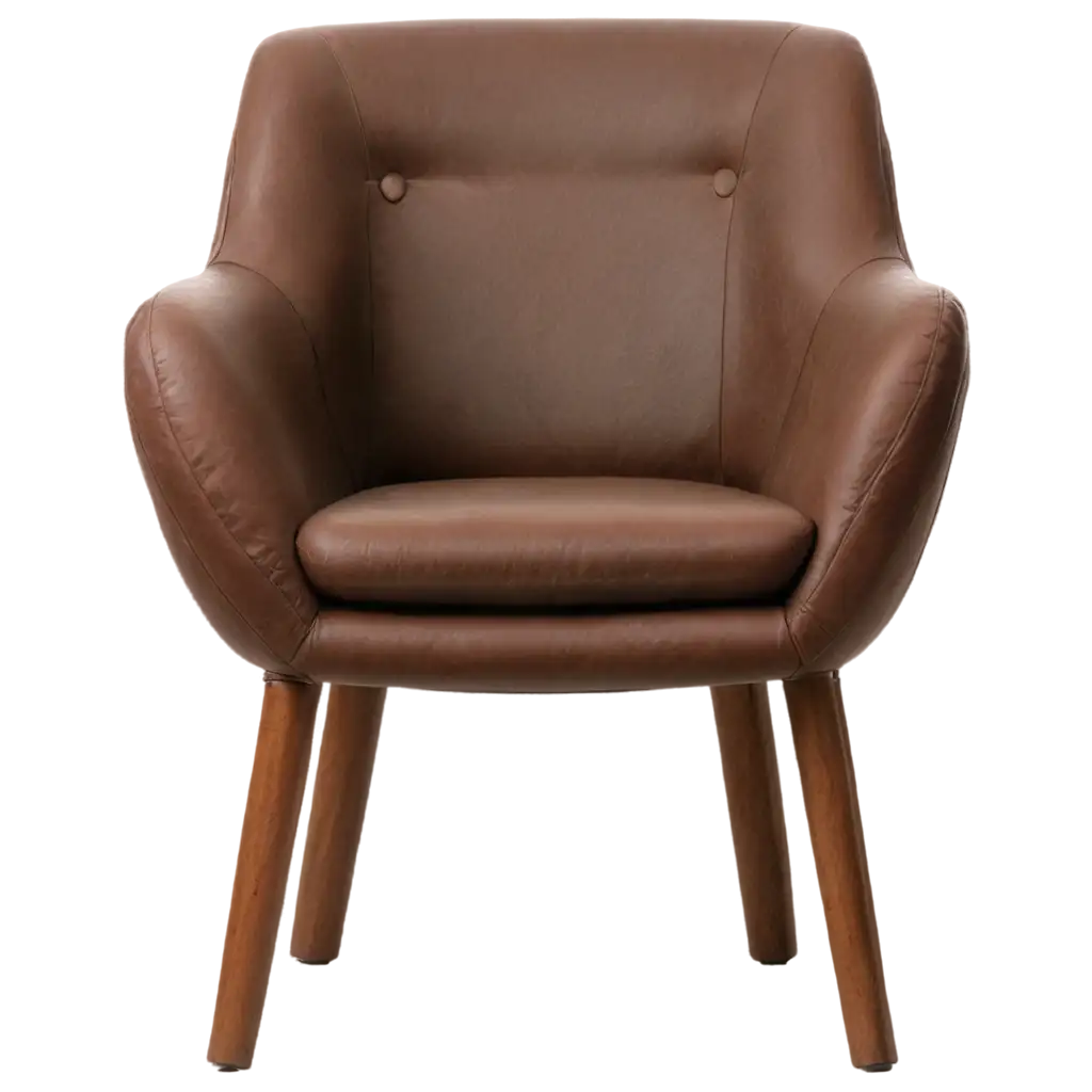 HighQuality-Brown-Chair-PNG-Image-for-Versatile-Digital-Use