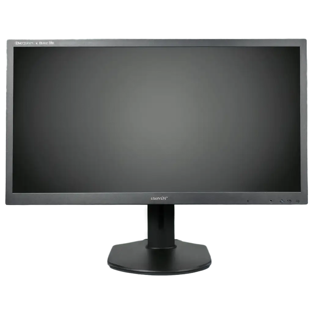 HighQuality-PNG-Image-of-a-Computer-Monitor-Enhance-Visual-Clarity-and-Detail