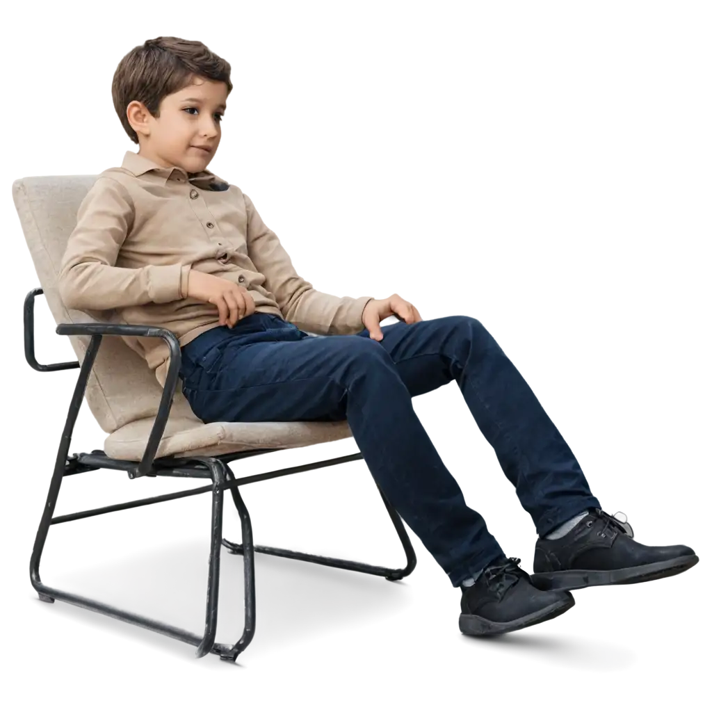 Boy-Sitting-on-Chair-PNG-Image-for-Diverse-Creative-Uses