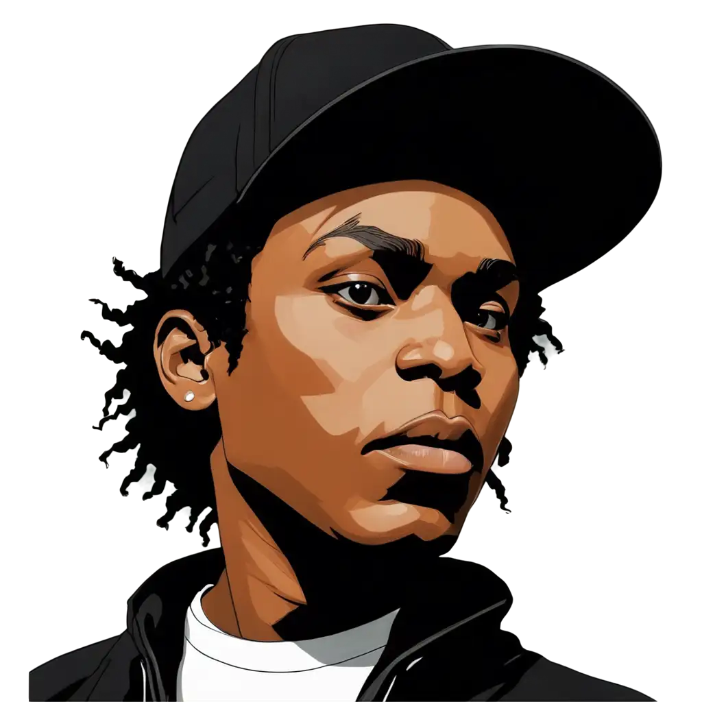 EazyE-Style-Cartoon-PNG-Image-RapperInspired-Design-for-Digital-Art-and-Merchandise