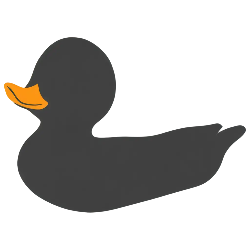 Silhouette-of-a-Rubber-Duck-PNG-A-Clear-and-Versatile-Image-Format-for-Creative-Projects