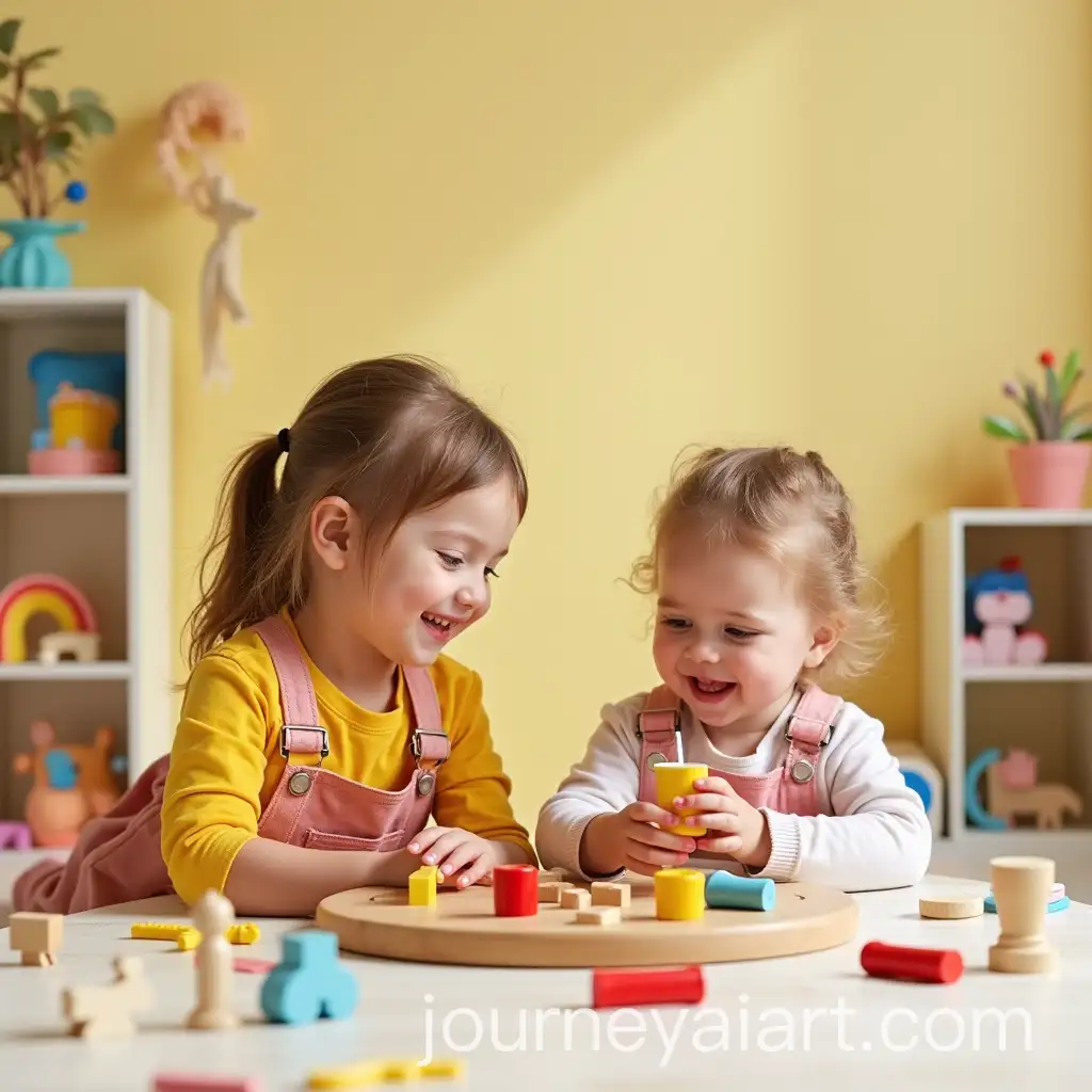 Children-in-a-Creche-with-Educators-Playing-with-Toys-in-a-Bright-Colorful-Setting