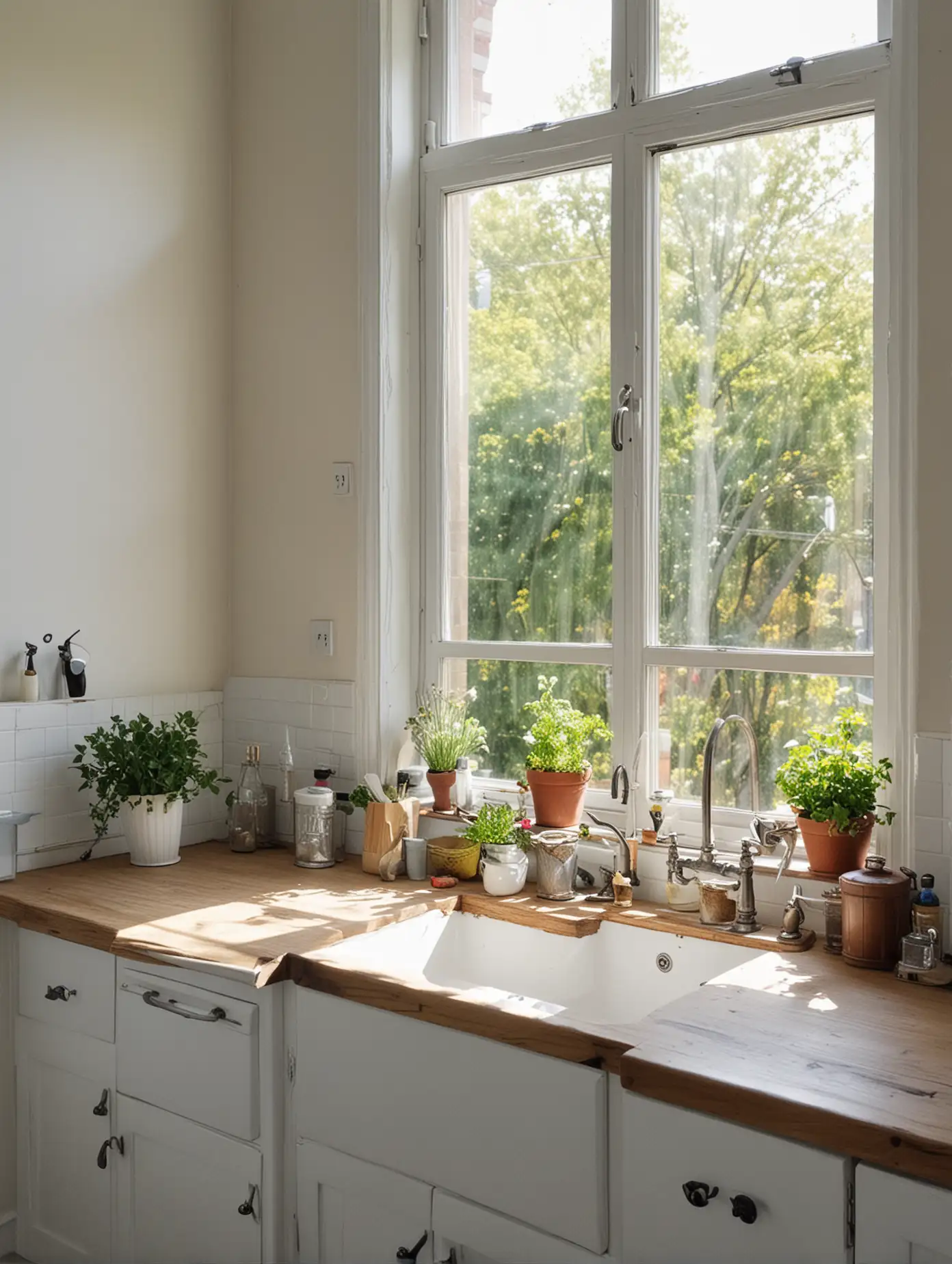 Bright-Kitchen-Scene-by-the-Window