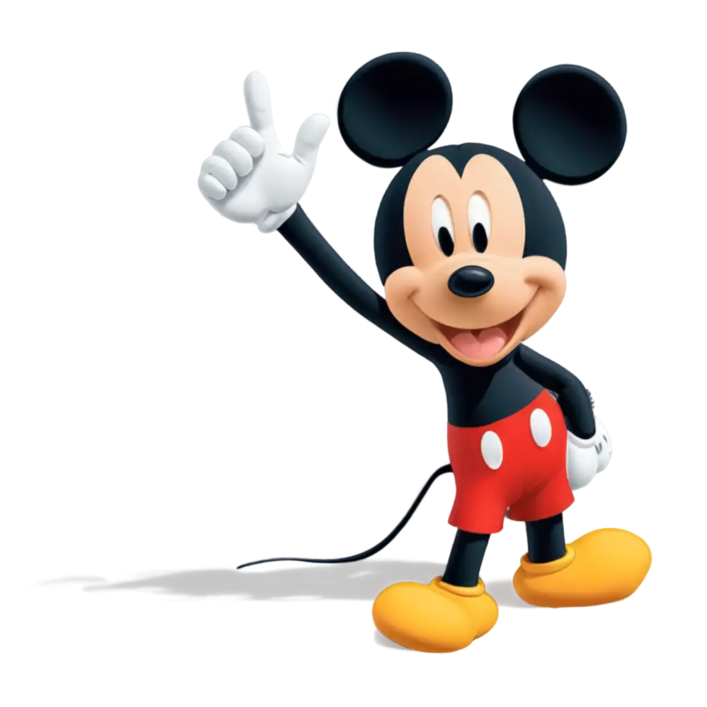 Mickey-Mouse-Saying-OK-with-Stevie-Text-PNG-Image-for-Multiple-Applications