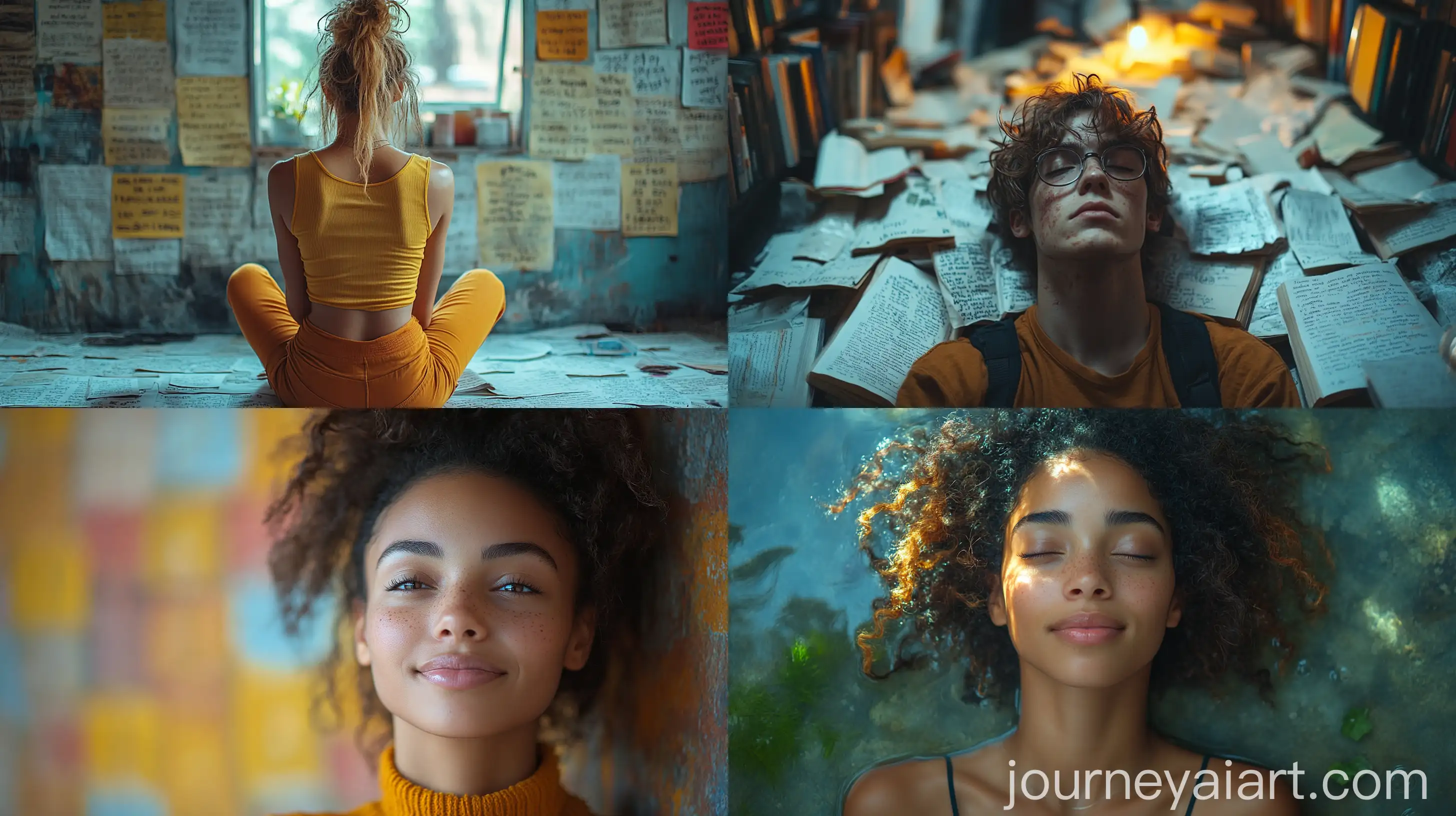 Person-Surrounded-by-Inspirational-Quotes-and-Positive-Affirmations