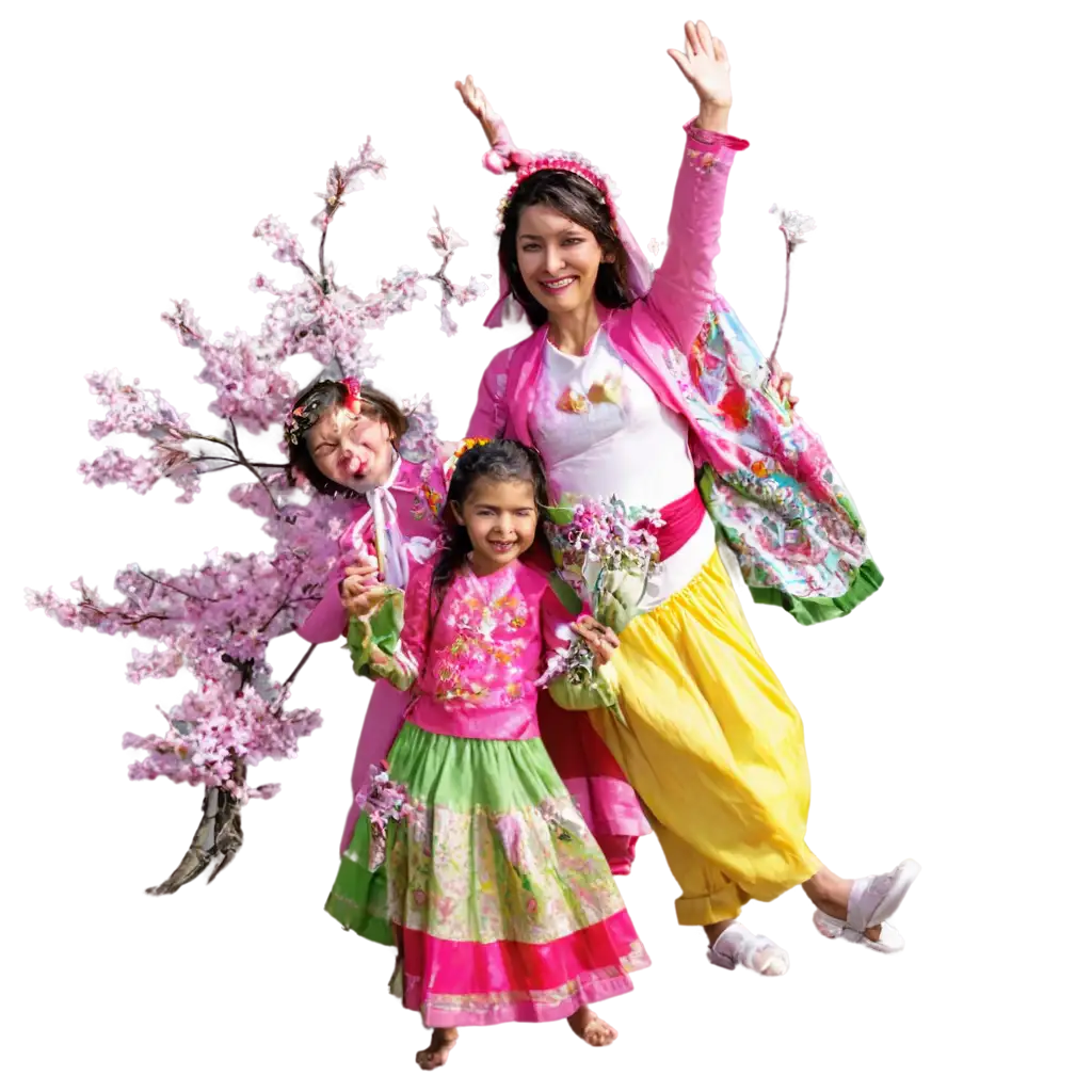 PNG-Image-Creation-for-Global-Festivals-Easter-Holi-and-Cherry-Blossom-Festival