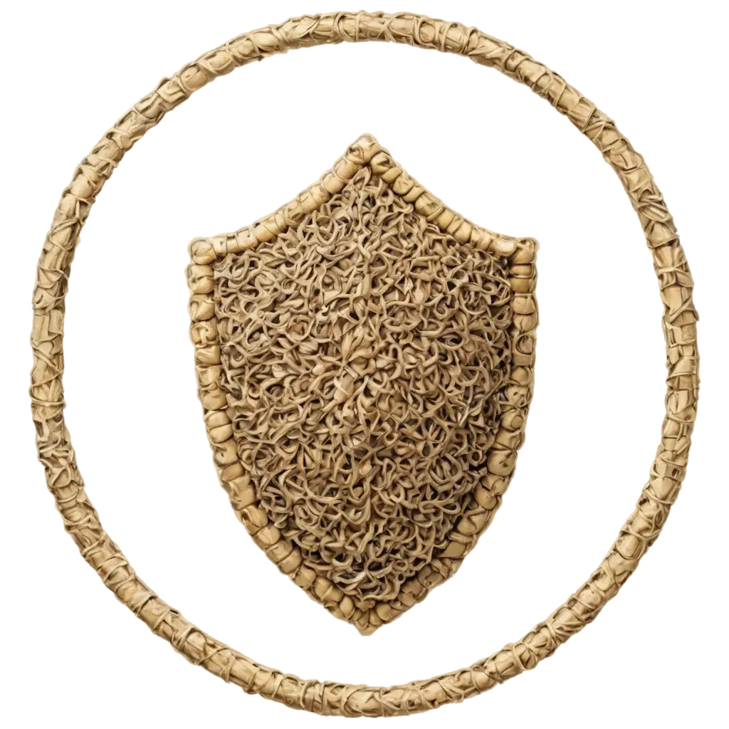 PNG-Image-Shield-Made-of-Straw-Unique-Concept-for-Digital-Art