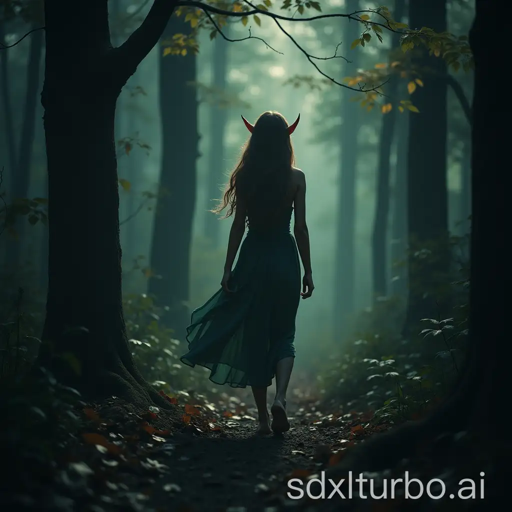 Enigmatic-Elf-Girl-in-a-Mystical-Dark-Forest