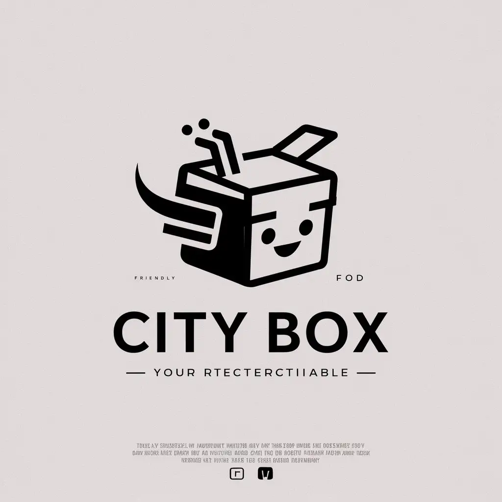 LOGO Design for City Box Urban Energy Food Box Concept with Modern Playful Aesthetic