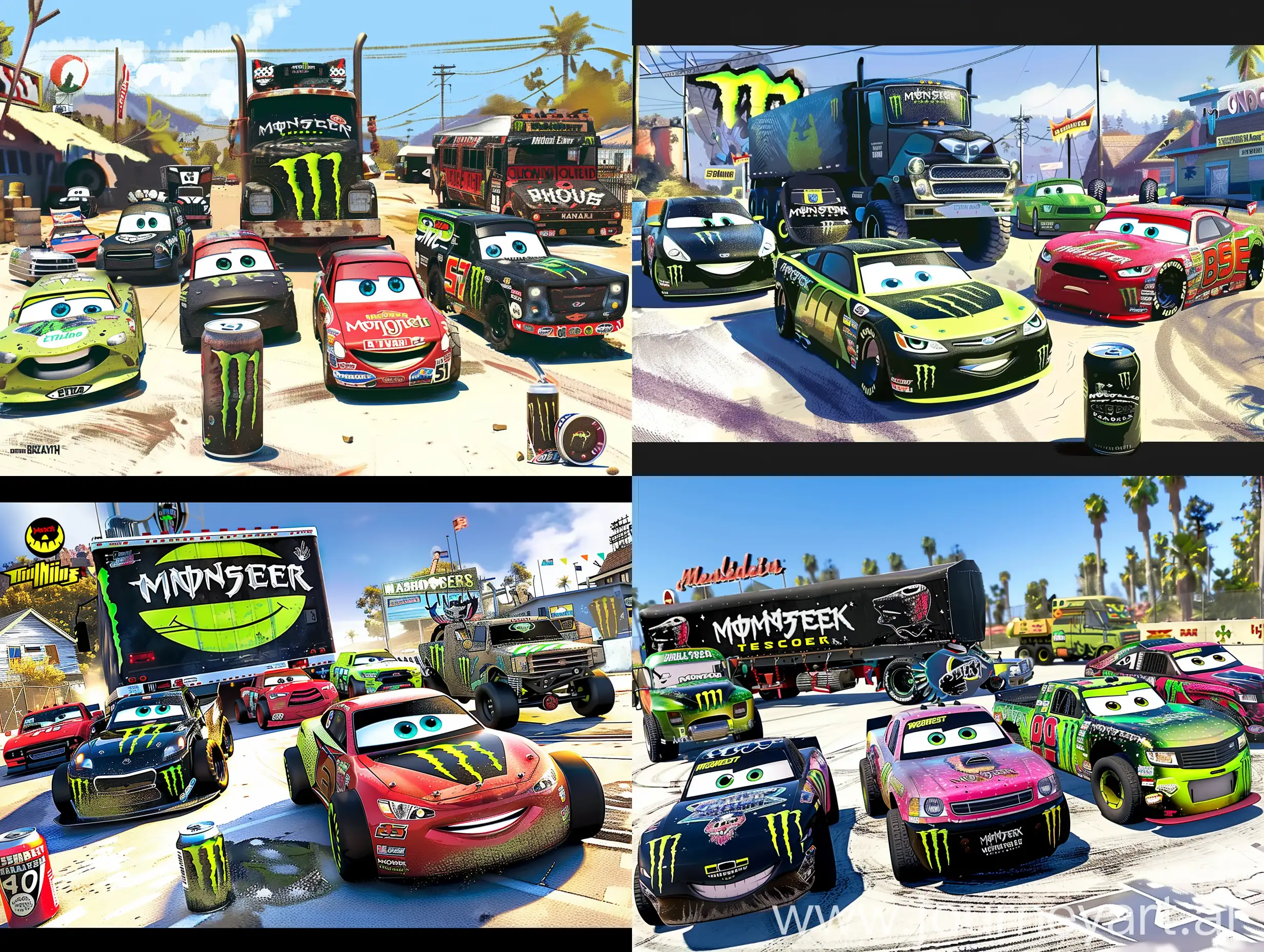 Customized-Cars-and-Monster-Truck-with-Vibrant-Energy