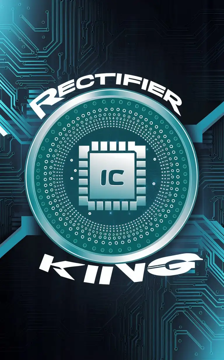 HighTech-Circuit-IC-Chip-Poster-with-Team-Name-Rectifier-King