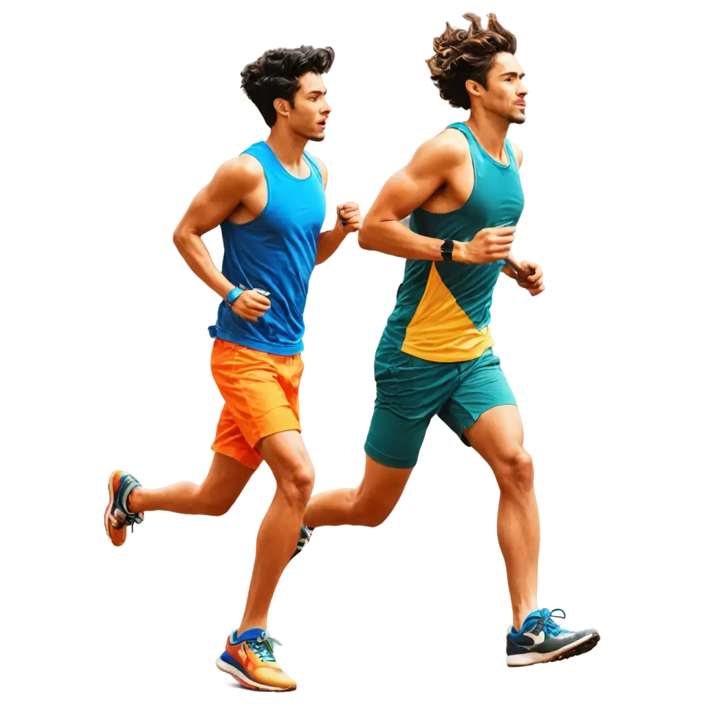 Multicolored-Running-Man-PNG-Illustration-Creative-and-Vibrant-Image-for-Dynamic-Visuals