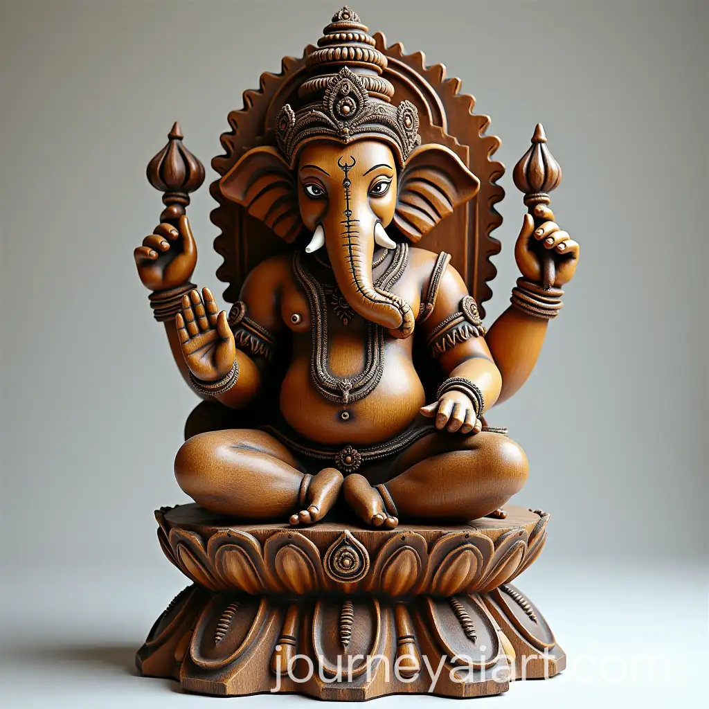 Tall-Wooden-Ganapathy-Sculpture-with-Activated-Charcoal-Filters