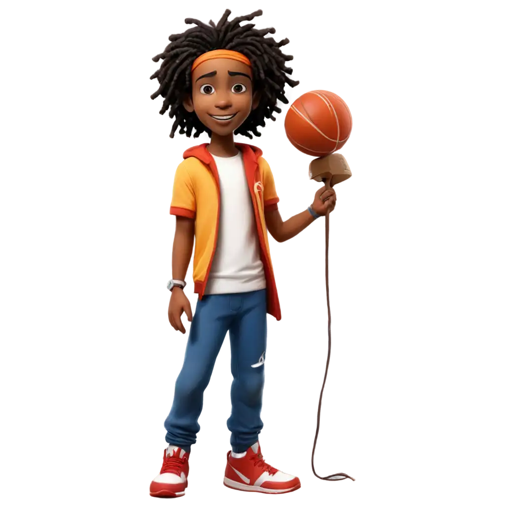 Cartoon-Indian-Boy-Kid-with-Dreadlocks-and-Vaishnav-Tilak-PNG-Image