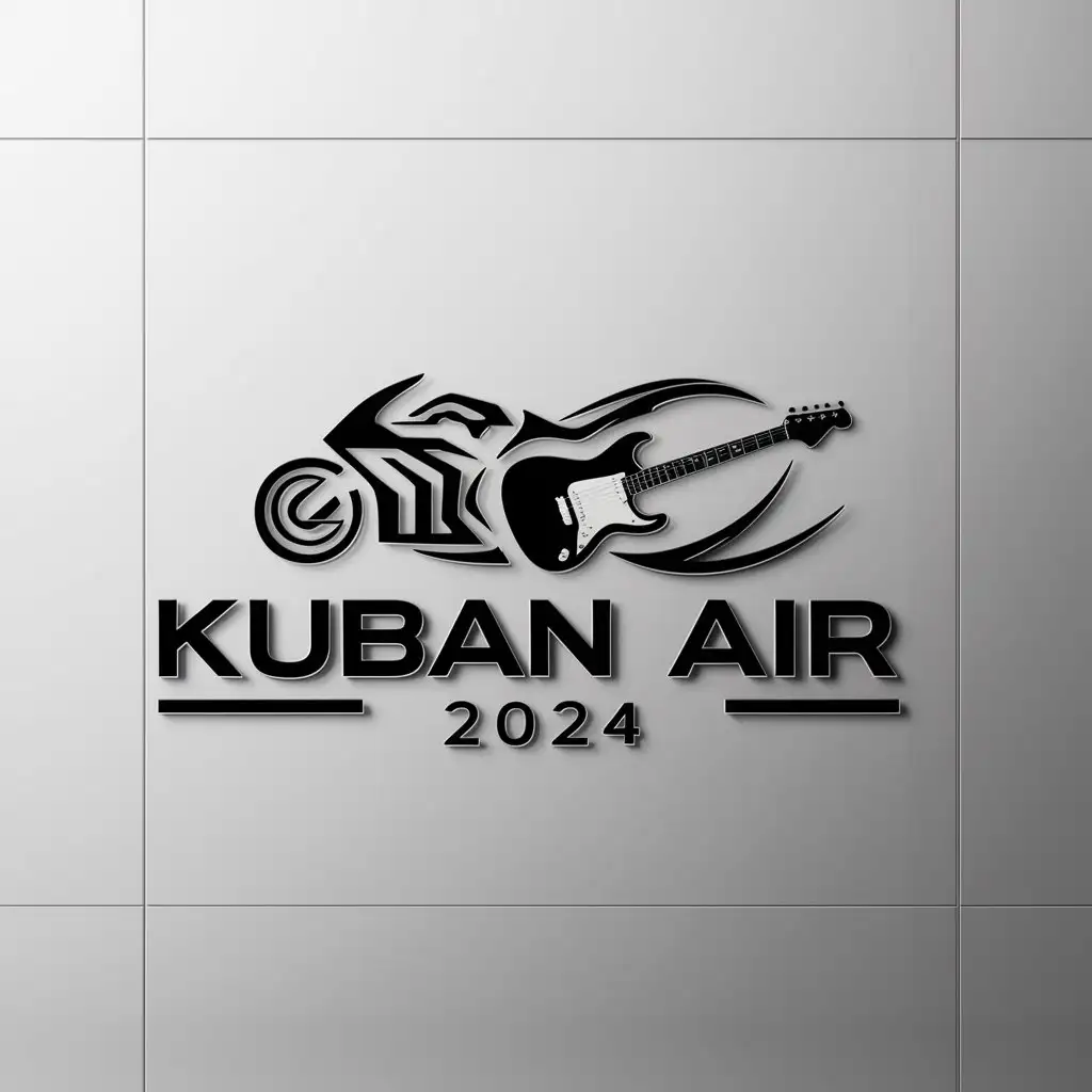 LOGO-Design-For-Kuban-Air-2024-Motorcycle-and-Electric-Guitar-Theme