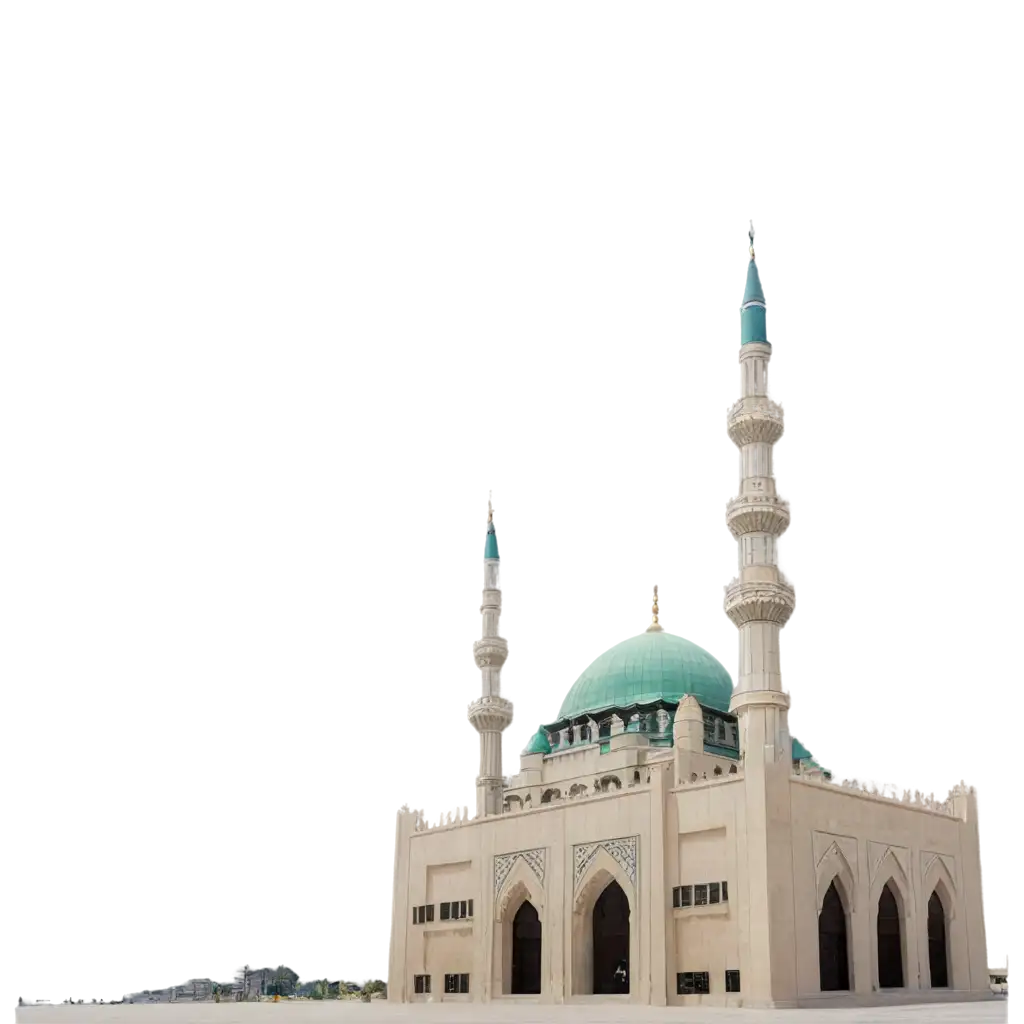 Medina-Mosque-and-Sky-PNG-Image-for-HighQuality-Visuals-and-Versatile-Applications