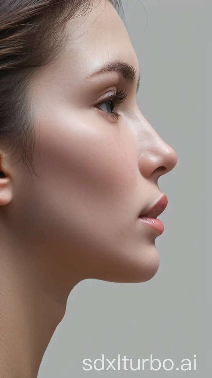 woman Side face Details