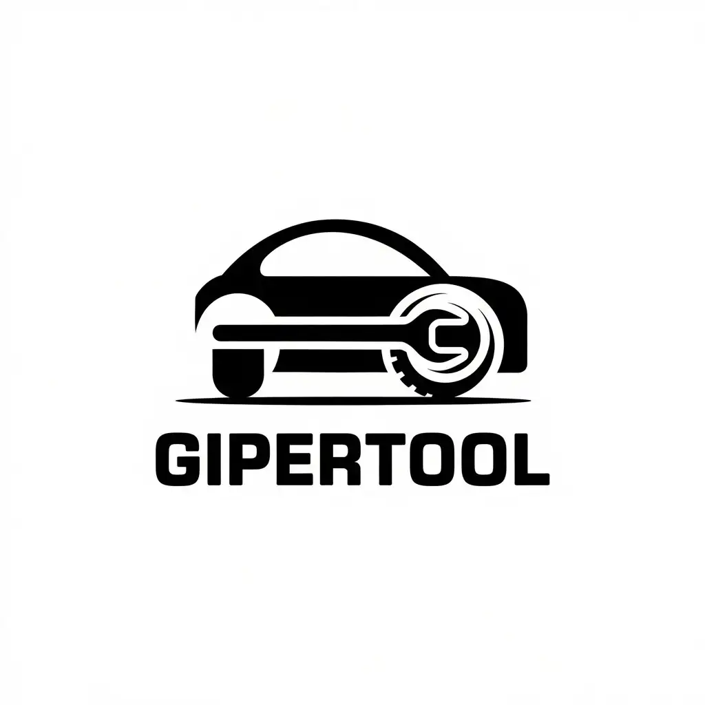 LOGO-Design-For-Gipertool-Automotive-Parts-and-Tires-Theme