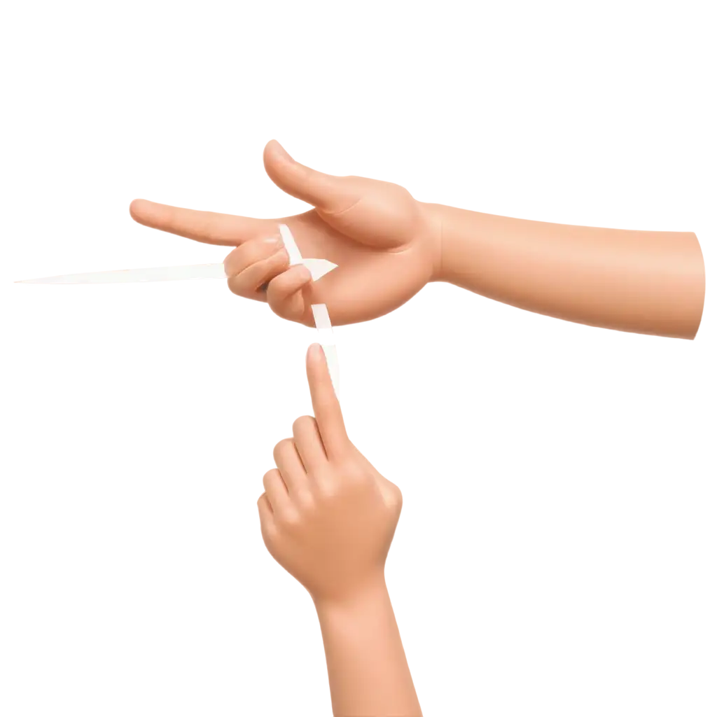 Cartoon-Hand-with-One-Finger-Arrow-PNG-Perfect-for-AttentionGrabbing-Designs