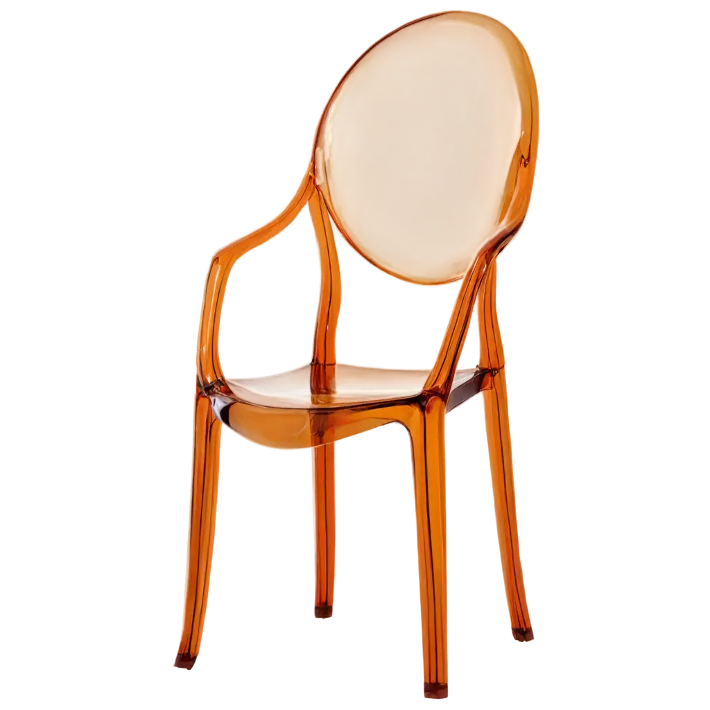 Victoria-Ghost-Chair-Amber-PNG-Image-with-Round-Back-Elegant-Transparent-Furniture-Design