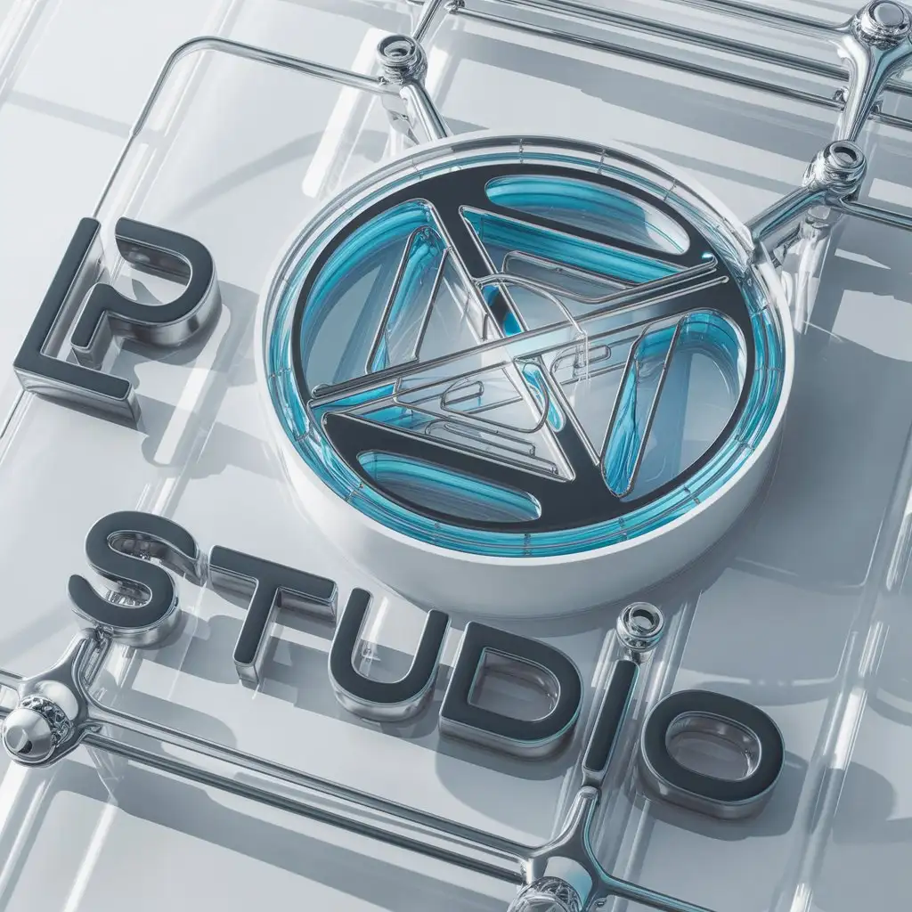 LOGO-Design-for-LP-Studio-Liquid-3D-Printing-with-Resin-and-Ultraviolet-Light