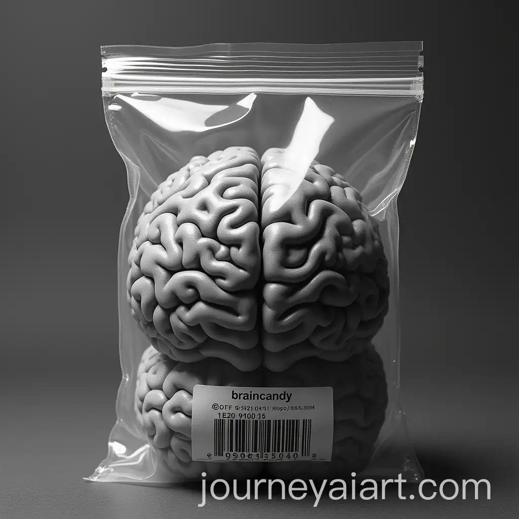 Realistic-Human-Brain-in-TransparentAI-Image-Prompt-Expansion-Plastic-Bag-with-Barcode-and-Braincandy-Label
