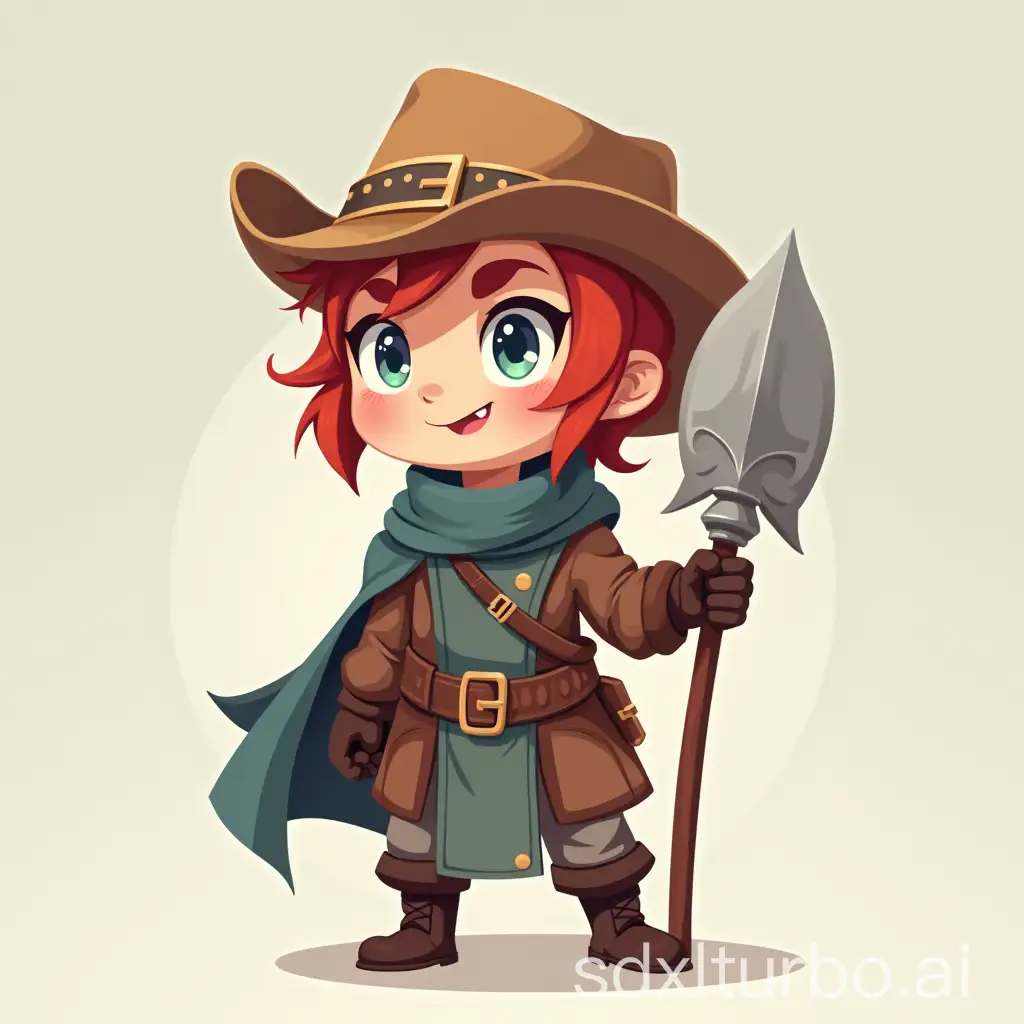 2d vector small rpg game character