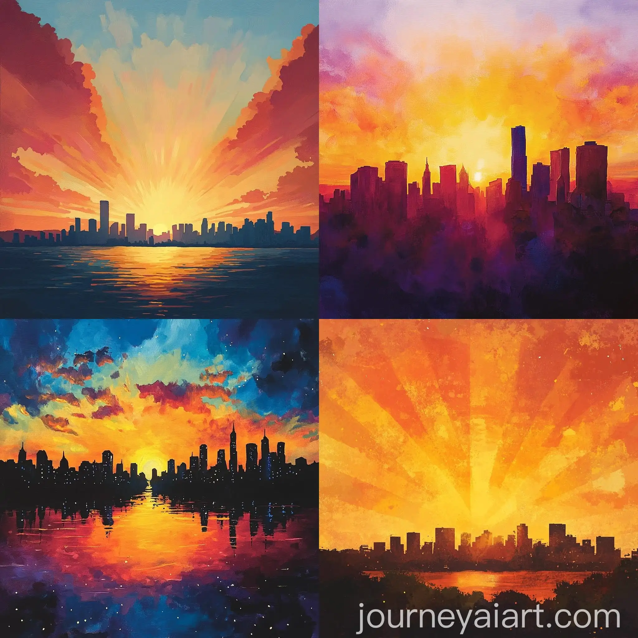 Vibrant-Sunrise-Over-City-Skyline-Symbolizing-Hope-and-New-Beginnings