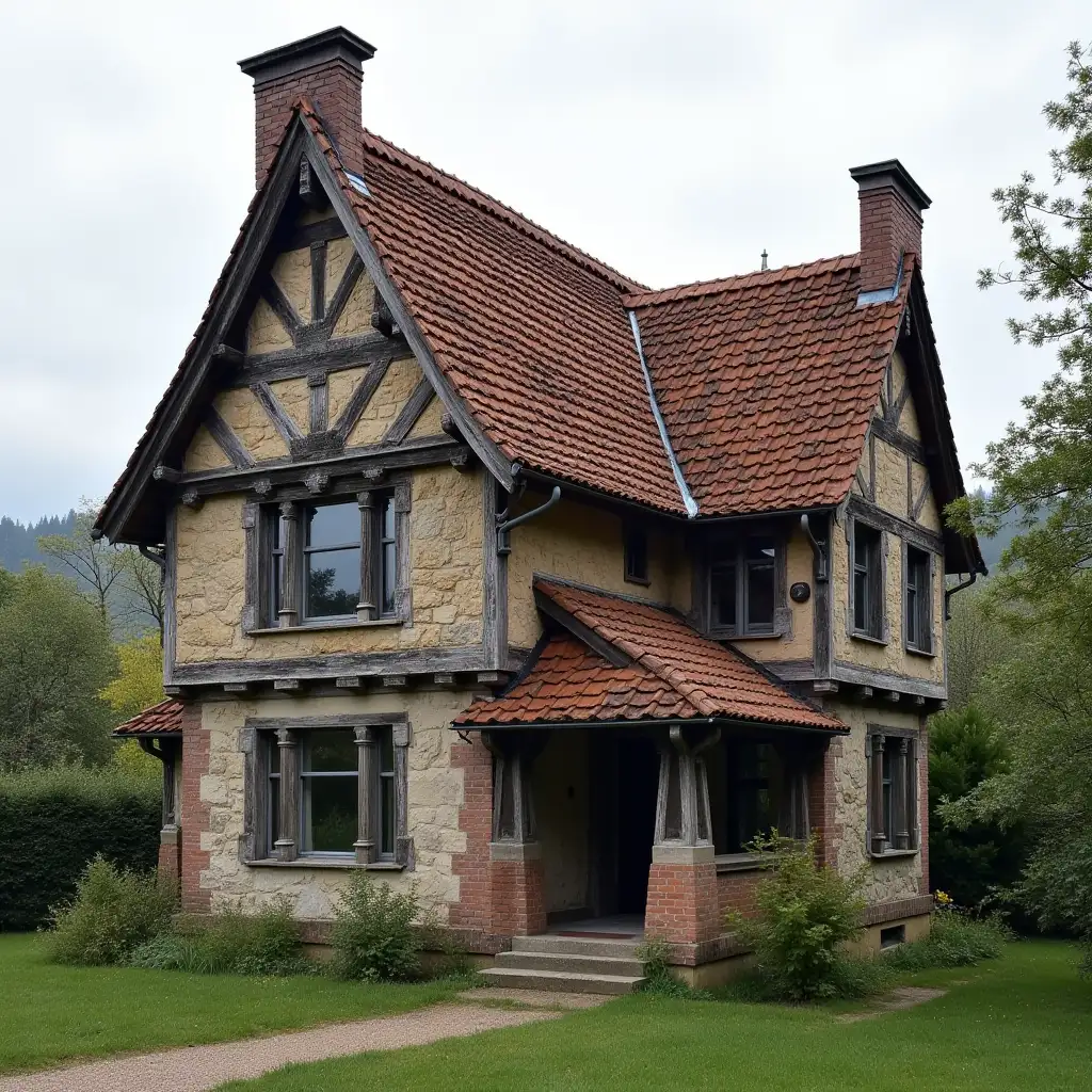 old roofing