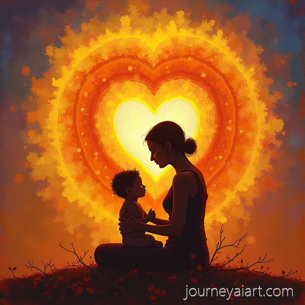 Abstract-Representation-of-Maternal-LoveAI-Image-Prompt-Expansion-and-Cosmic-Connection