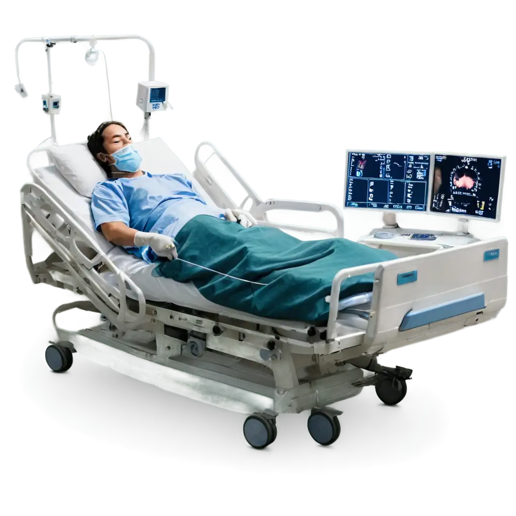 Critical-Care-in-a-Dimly-Lit-Hospital-Room-PNG-Image-Depicting-Patient-on-Ventilator