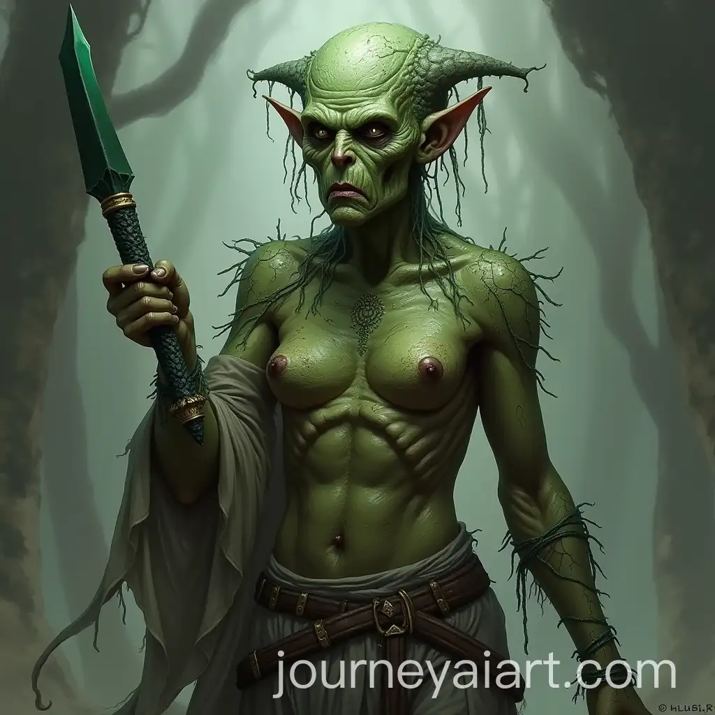 Aged-Dryad-with-Obsidian-Dagger-in-Hand