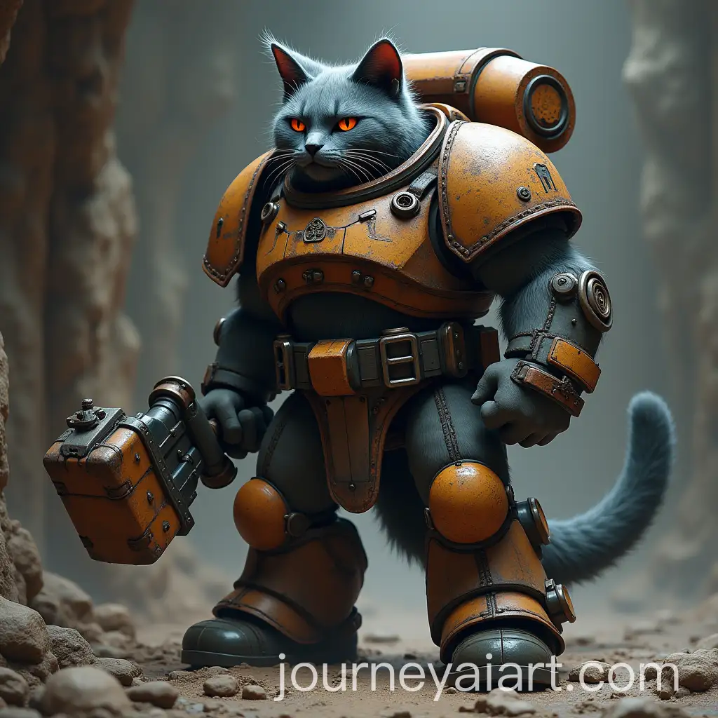 Space-Marine-Cat-Wielding-Hammer-in-Zero-Gravity