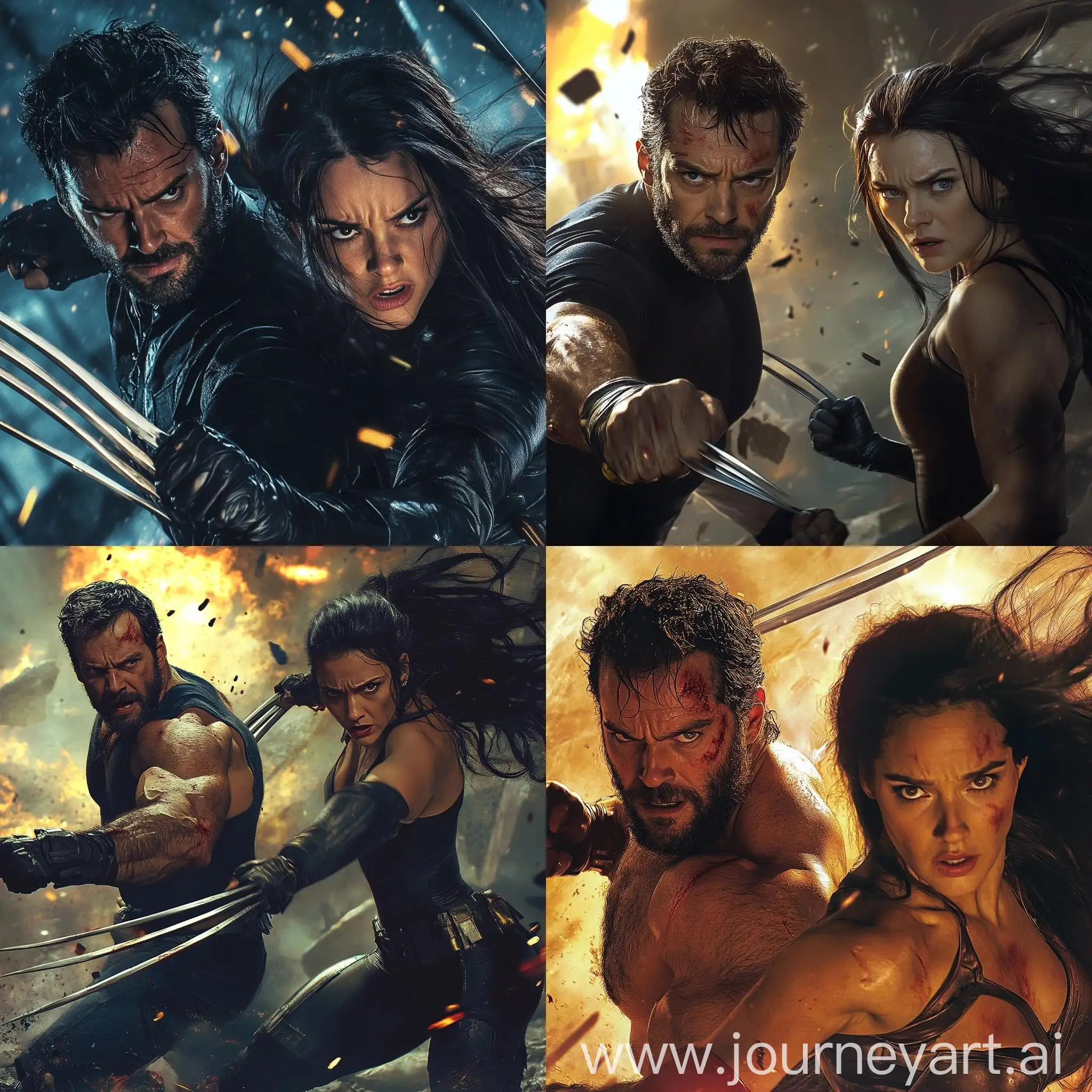 X23-vs-Wolverine-Battle-Scene-Artwork