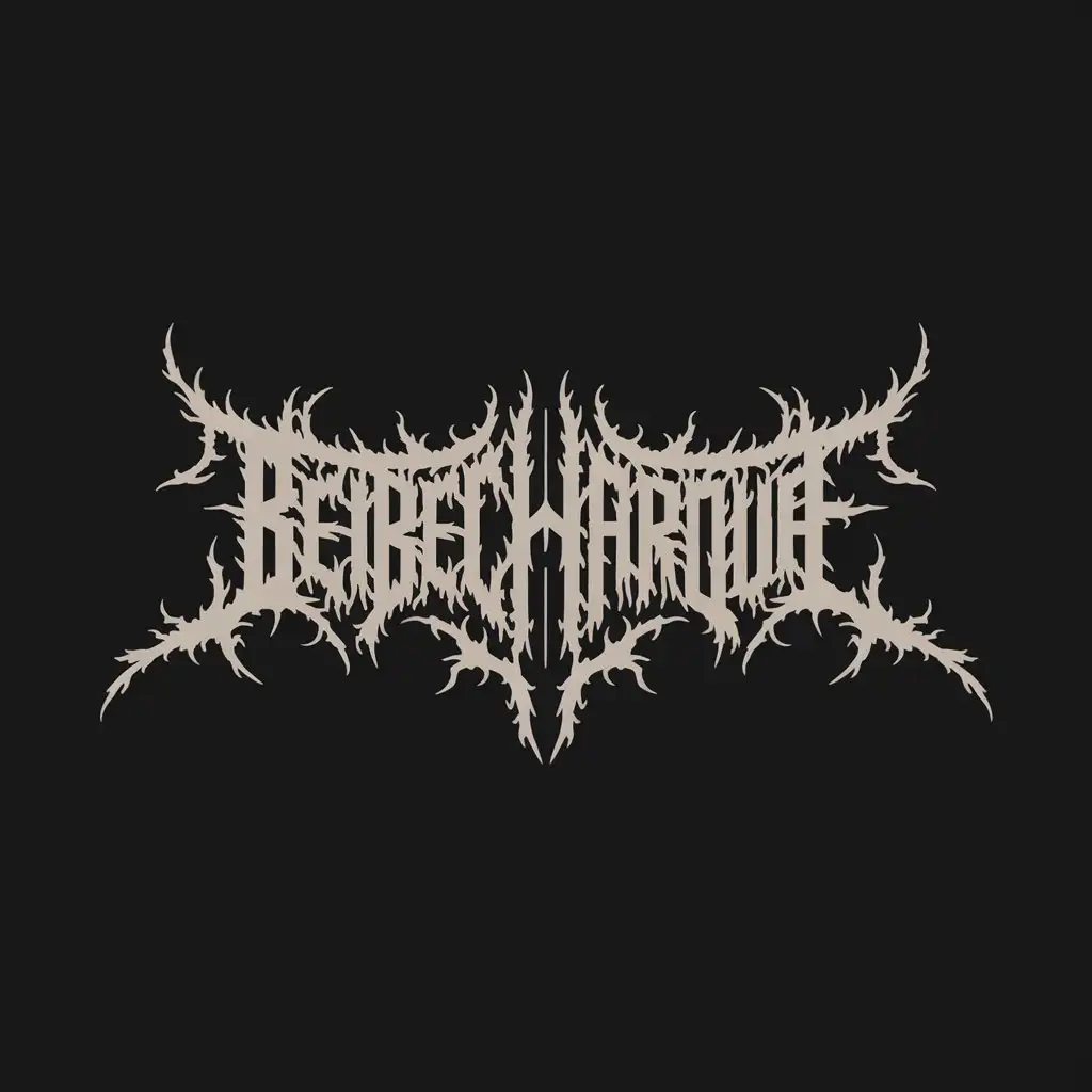 LOGO Design for Beibecharque Brutal Norwegian Black