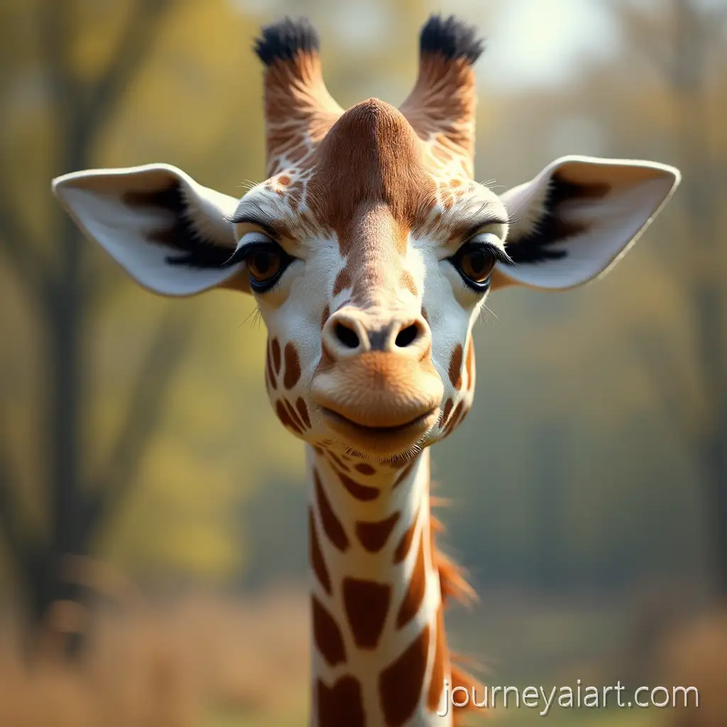 HyperRealistic-GiraAI-Image-Prompt-Expansionffe-in-Natural-Habitat