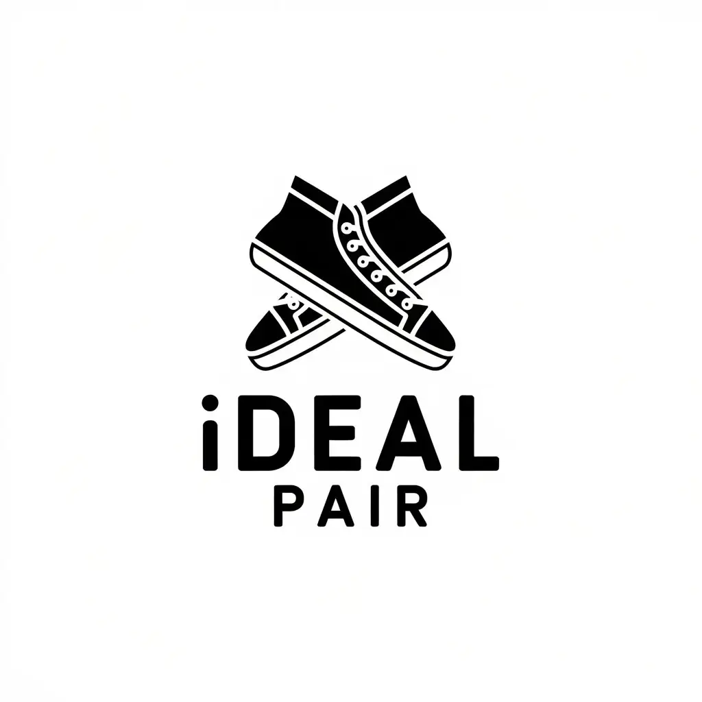 LOGO-Design-for-Ideal-Pair-Vector-Sneakers-Logo-for-Retail-Industry