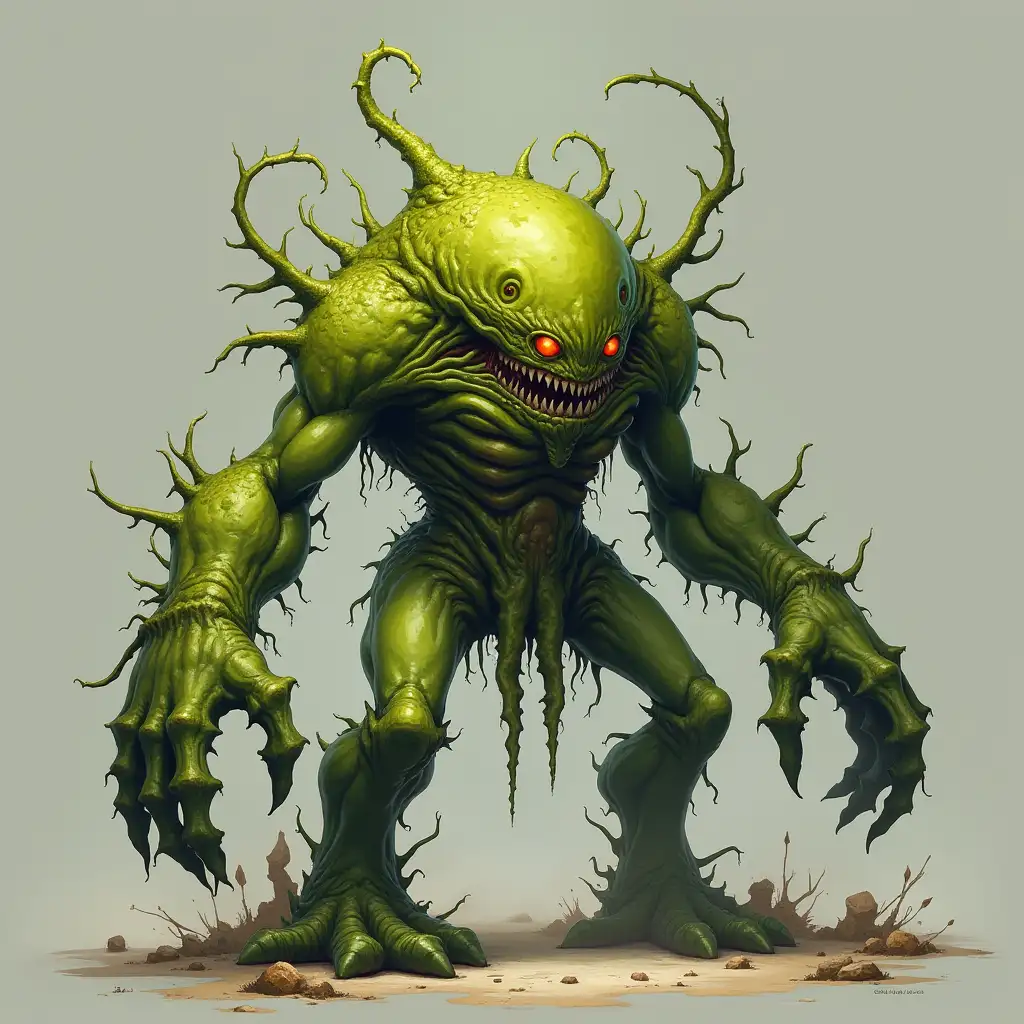 PostApocalyptic-PlantInfected-Enemies-in-a-Video-Game