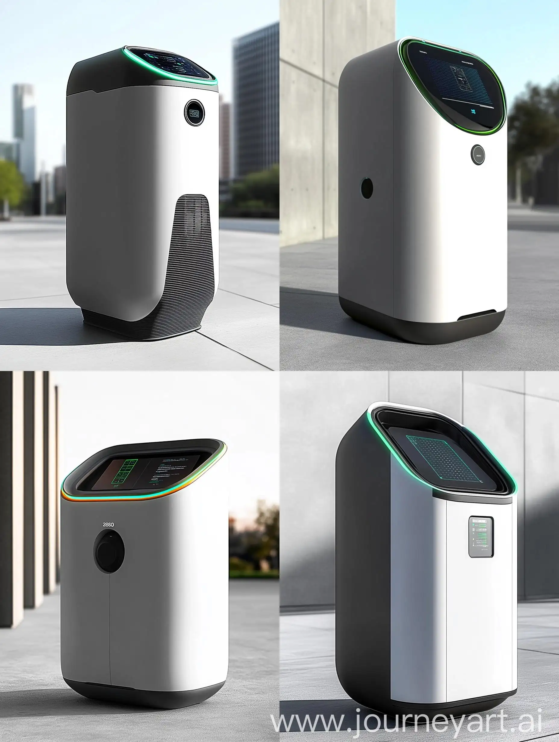 Futuristic-Urban-Waste-Bin-System-2050-Modular-Design-with-AI-Sorting-and-Solar-Integration