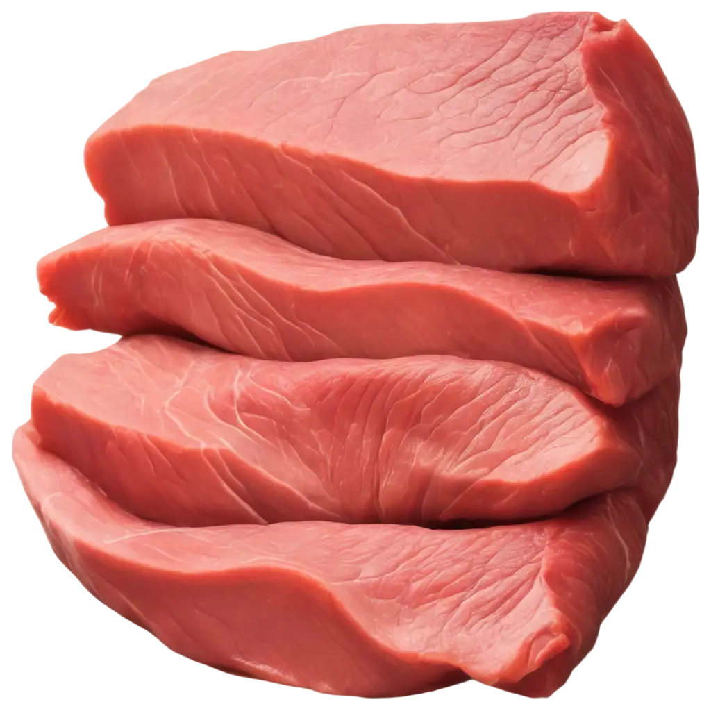 HD-Photorealistic-PNG-Image-of-Juicy-Raw-Beef-Pieces-for-Culinary-and-Commercial-Use