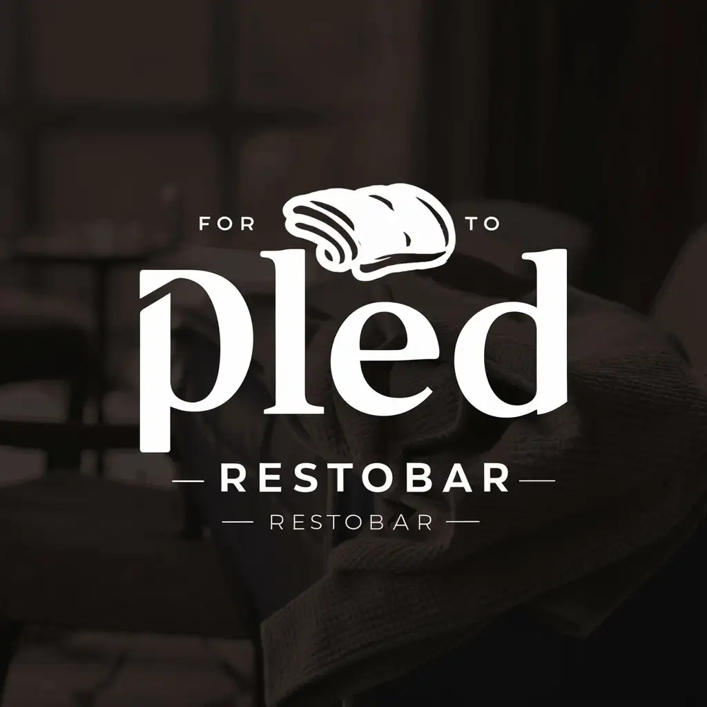 LOGO-Design-for-Pled-Cozy-Blanket-Theme-in-Restobar-Industry