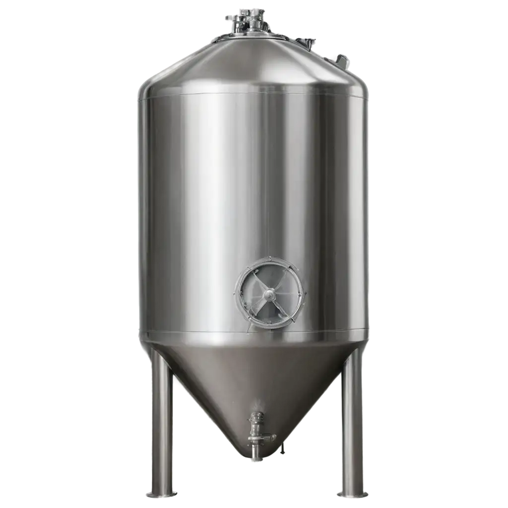 Stainless-Steel-Tank-at-Factory-ScalePNG-Image-Prompt-Analysis-HighQuality-PNG-Image-for-Industrial-Design-and-Manufacturing-Use